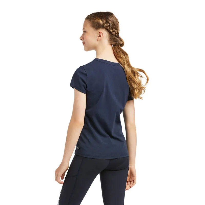 Ariat Kids Vertical Logo Tee