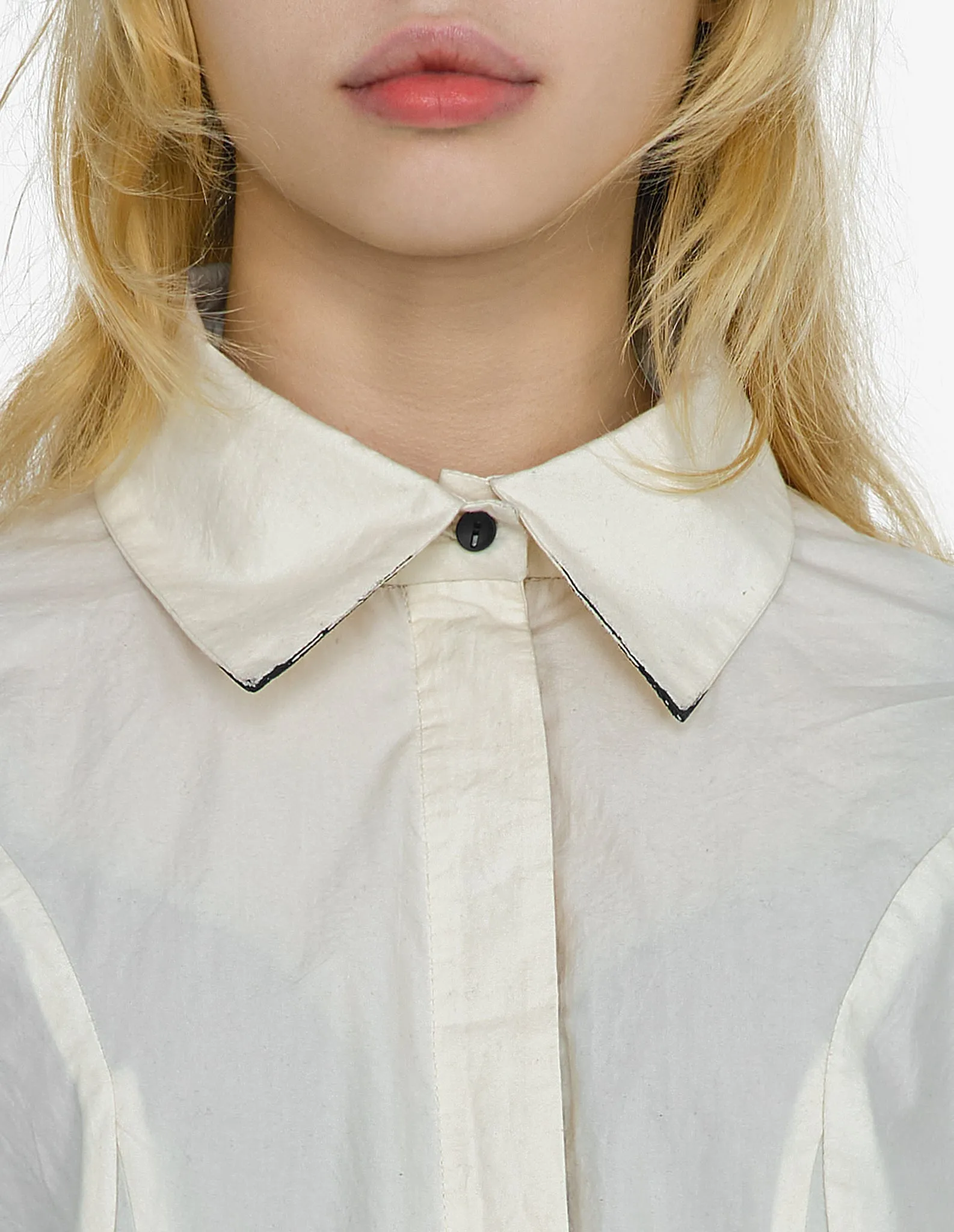 Asymmetric Hand-Painted Shirt