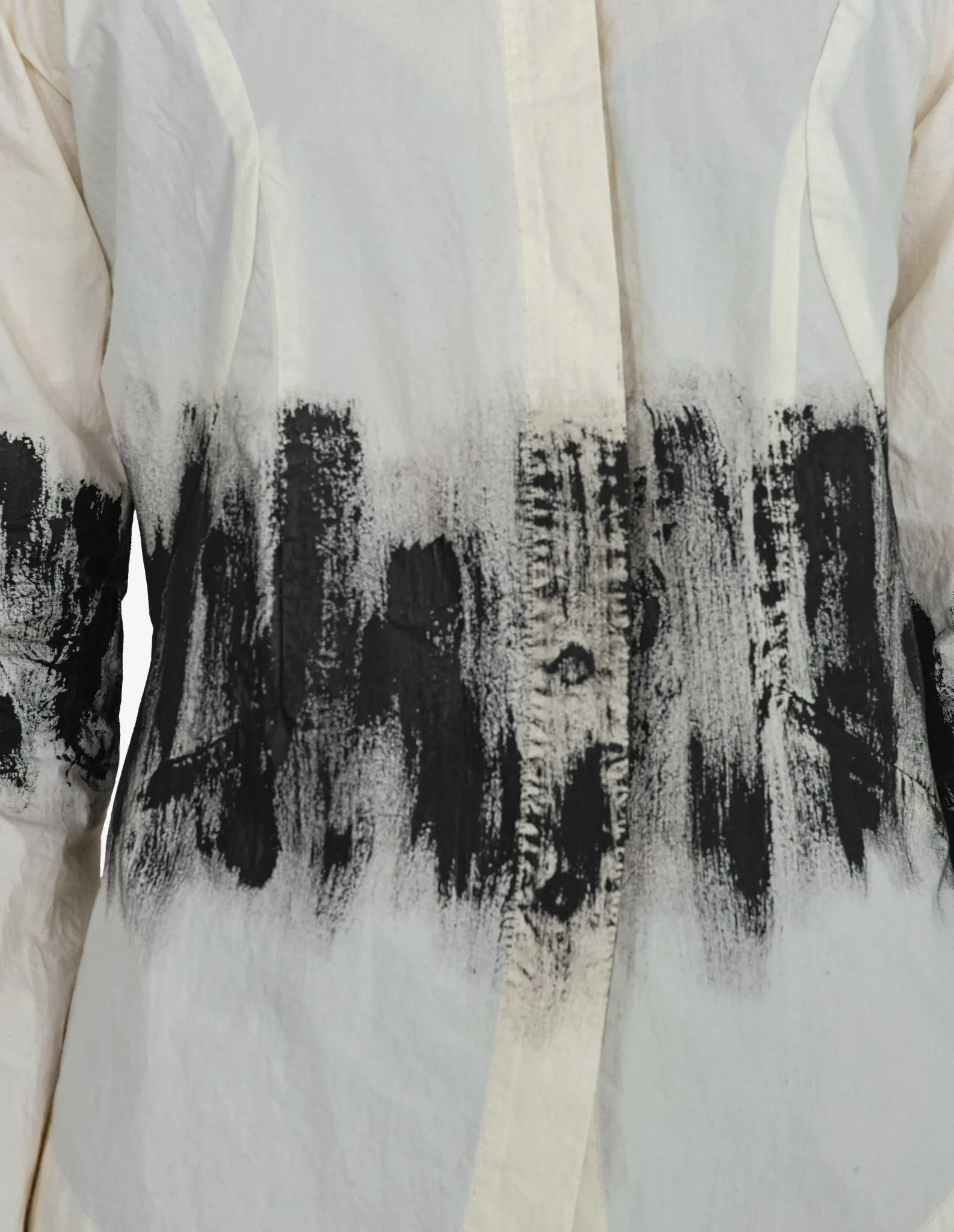 Asymmetric Hand-Painted Shirt