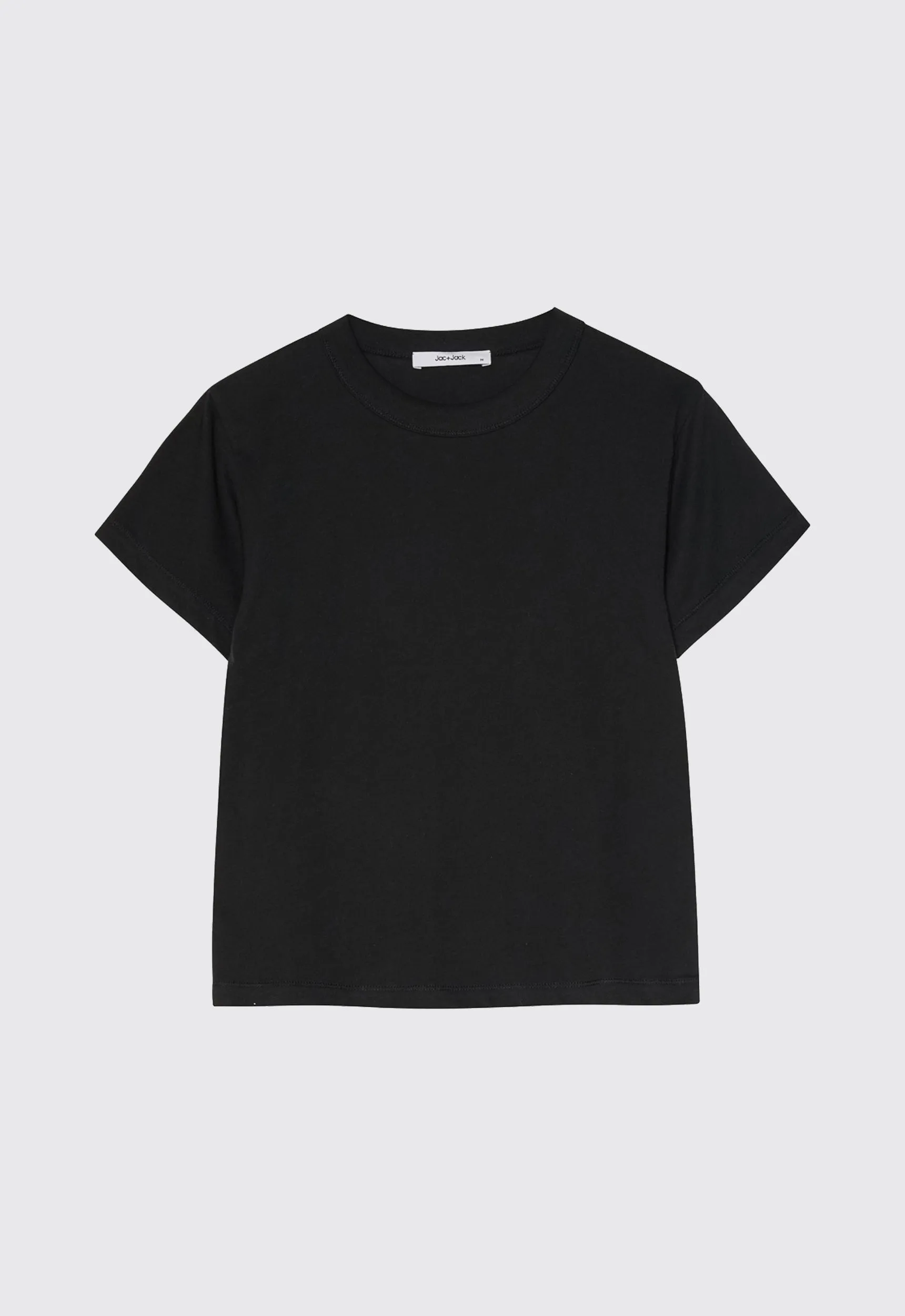 Baby Pima Cotton Tee - Black