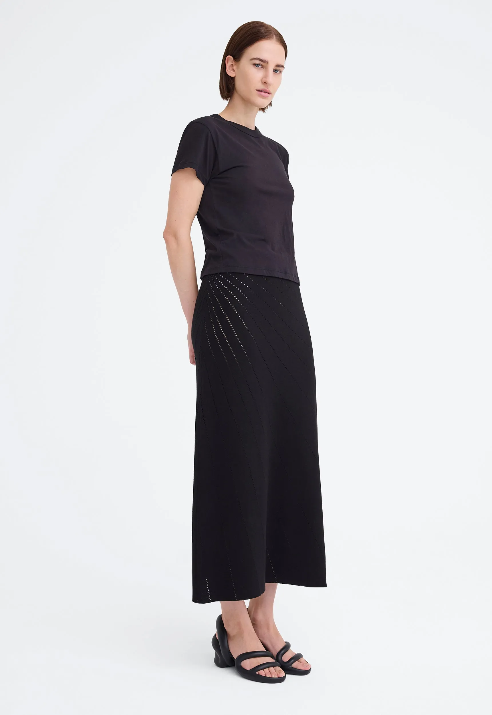 Baby Pima Cotton Tee - Black