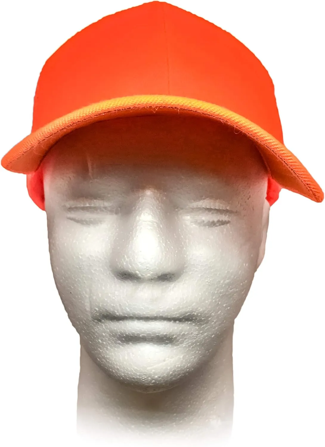 Black Duck Brand Bright Orange Hunting Safety Visual Mesh Back Adjustable Baseball Cap