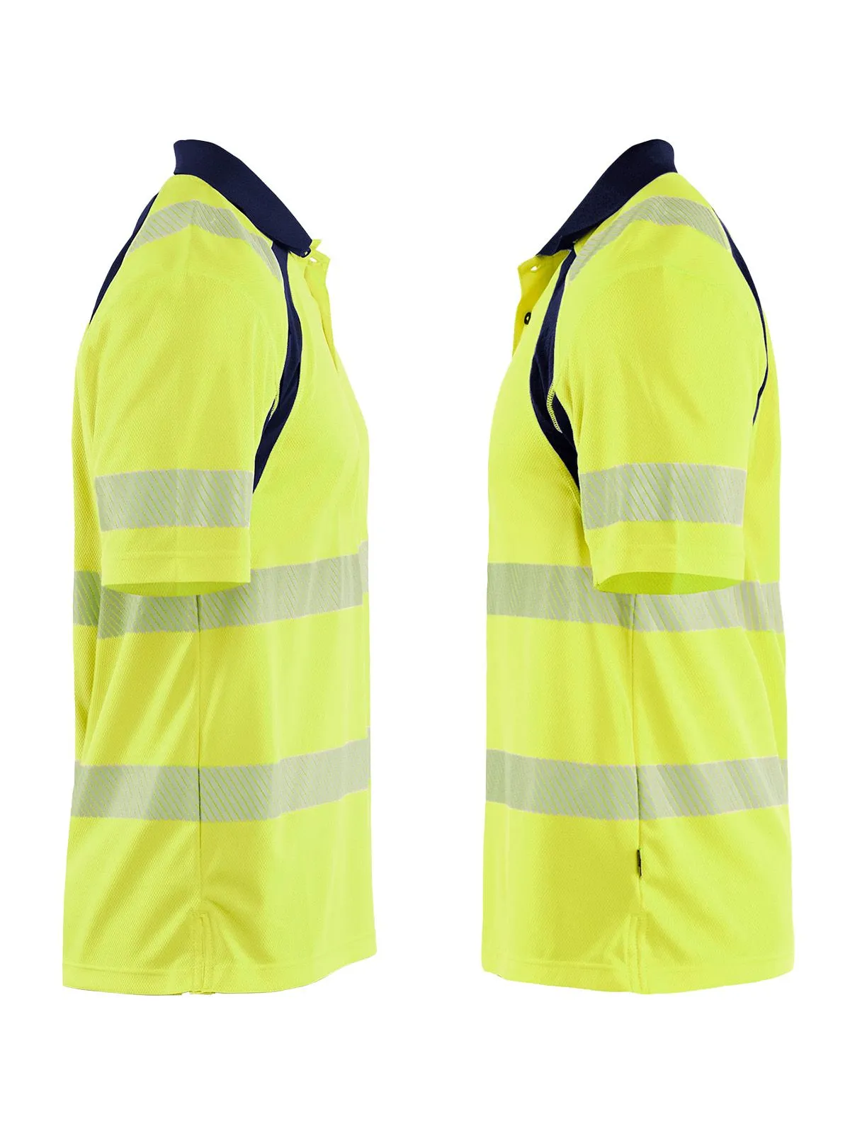 Bl&#xE5;kl&#xE4;der&#x20;Work&#x20;Polo&#x20;UV&#x20;High&#x20;Vis&#x20;3595&#x20;Yellow&#x20;Navy