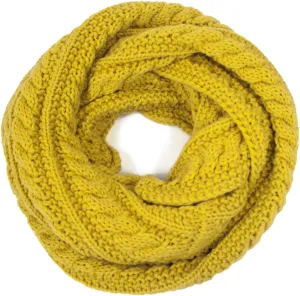 Dahlia Women's Thick Winter Cable Knit Infinity Scarf