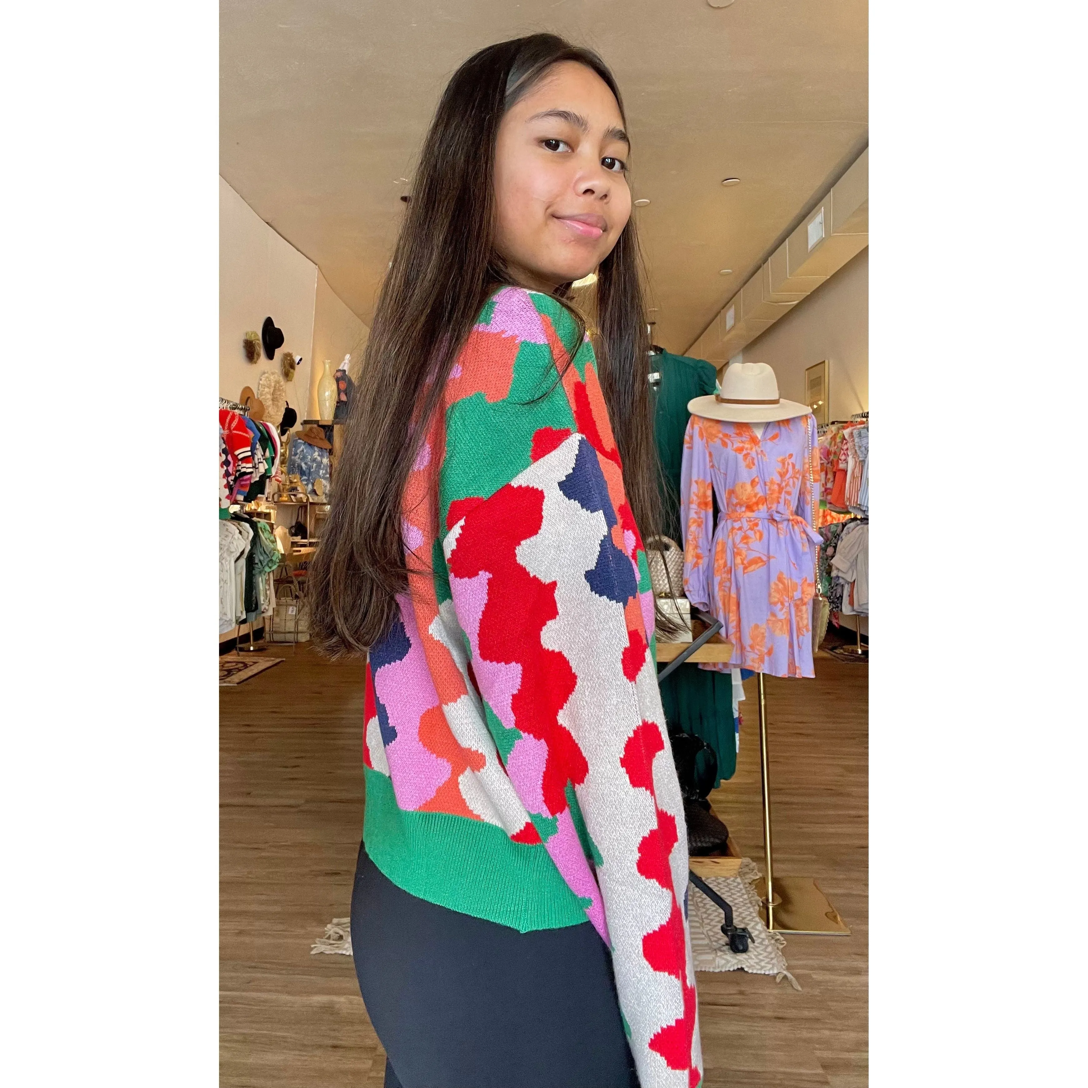 Daphne Multi Color THML Sweater