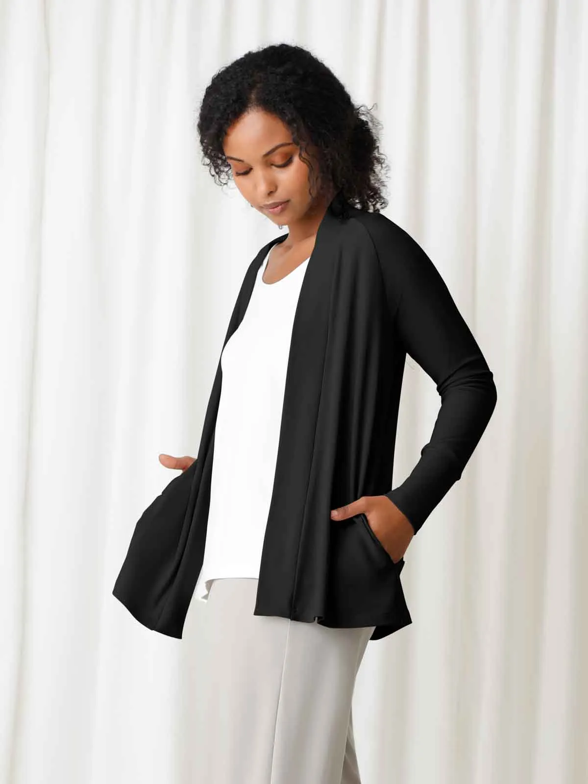 Everyday Cardigan, Black