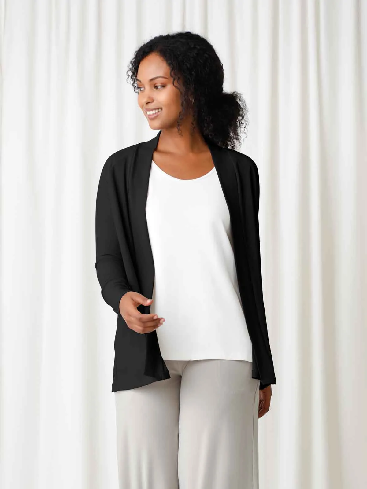 Everyday Cardigan, Black