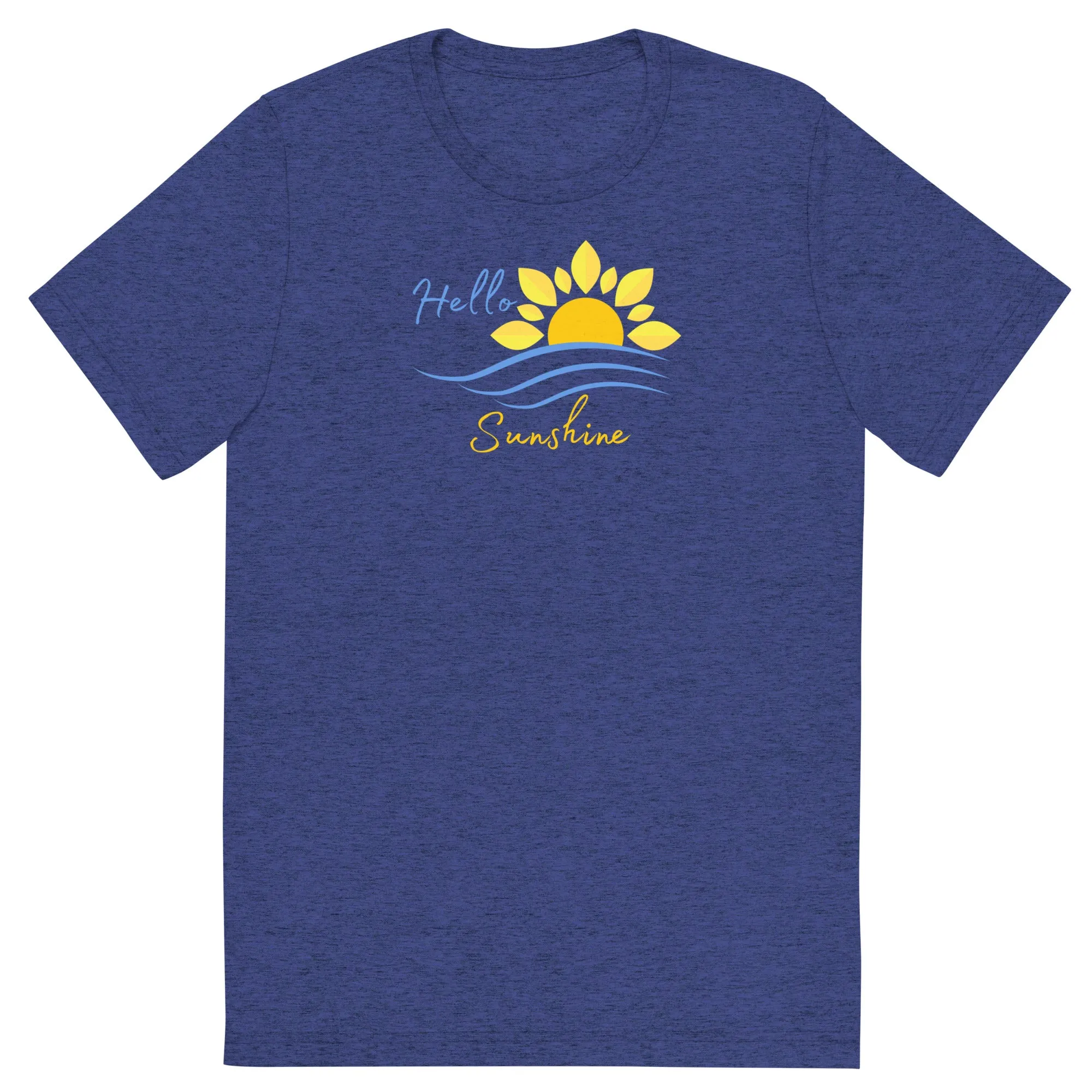 Hello Sunshine - Short sleeve t-shirt, comfy, soft, fitted look