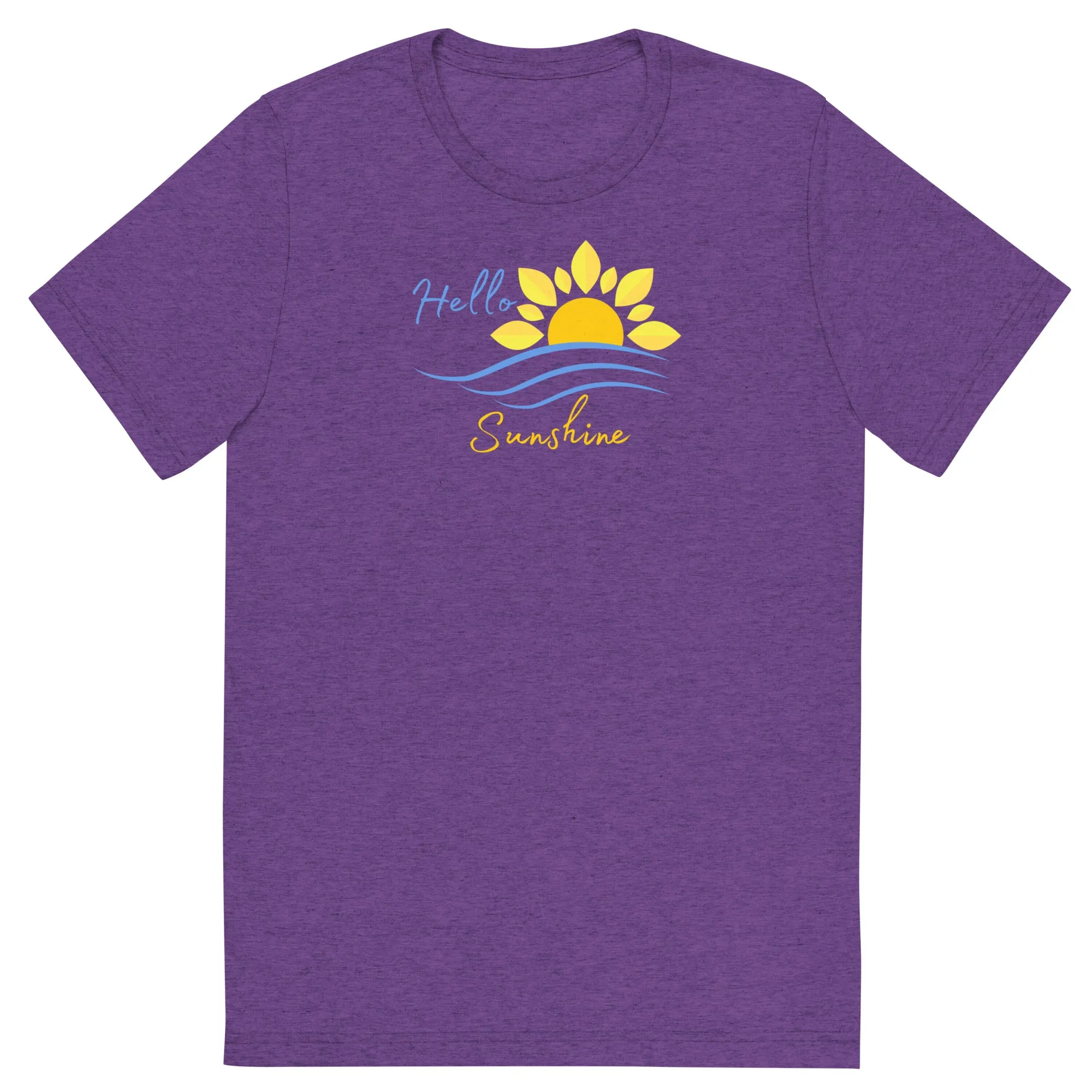 Hello Sunshine - Short sleeve t-shirt, comfy, soft, fitted look