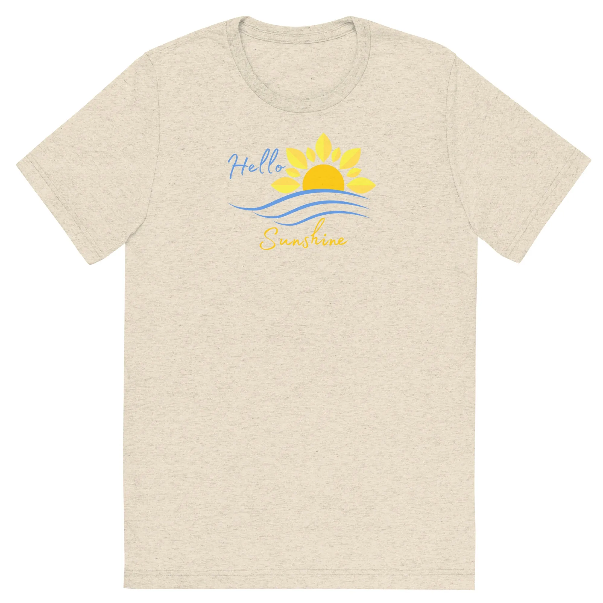 Hello Sunshine - Short sleeve t-shirt, comfy, soft, fitted look