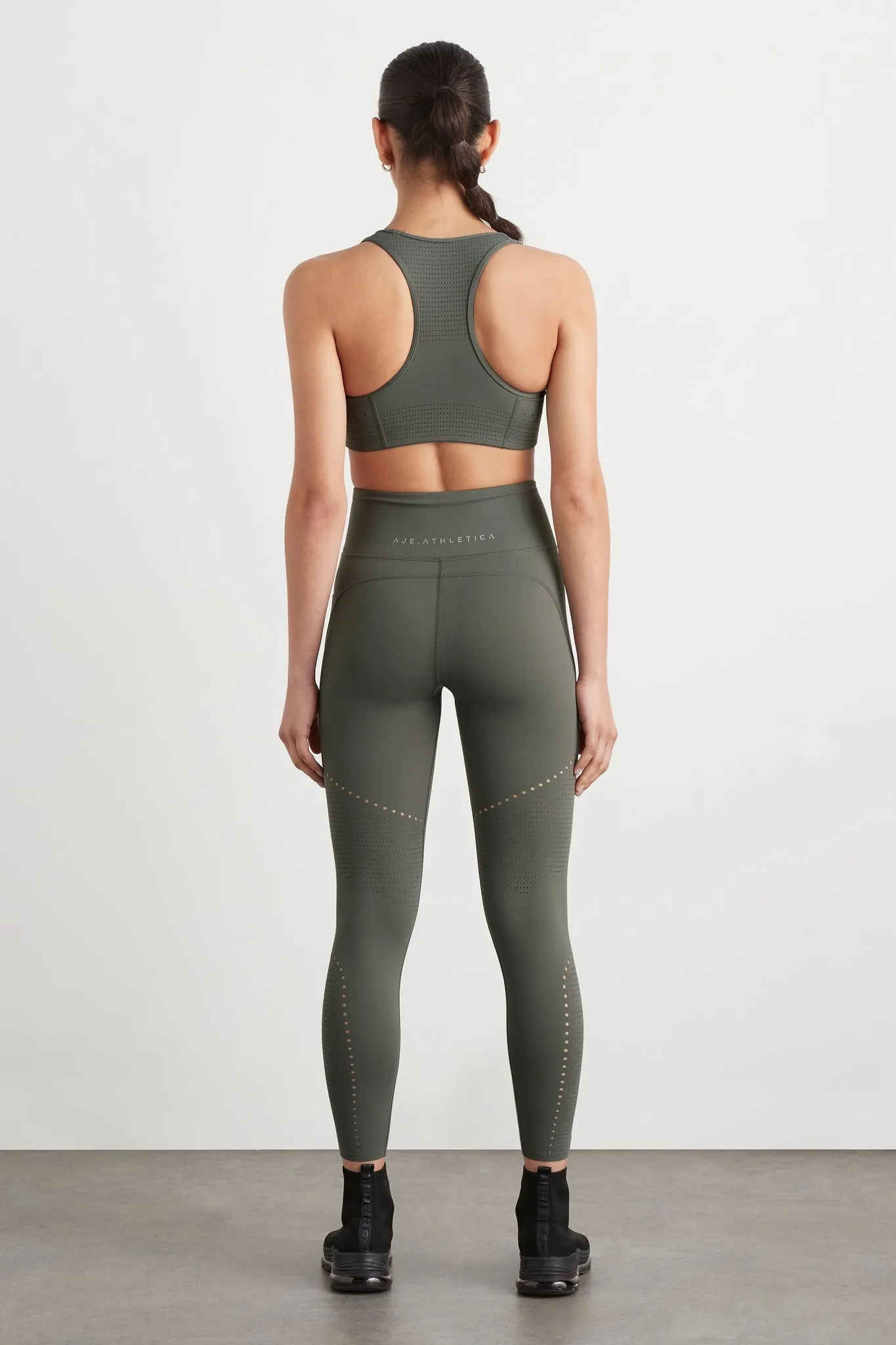 Perforated Racer Sports Bra 339