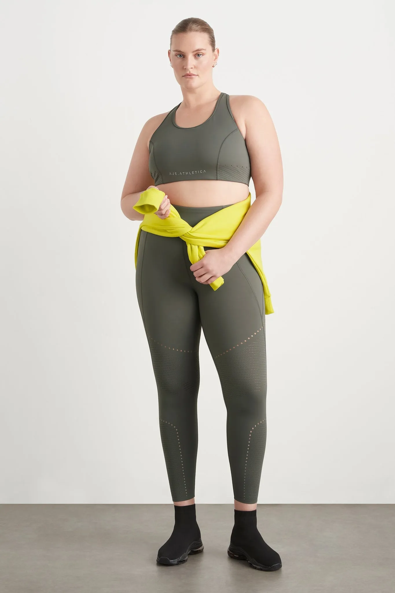 Perforated Racer Sports Bra 339