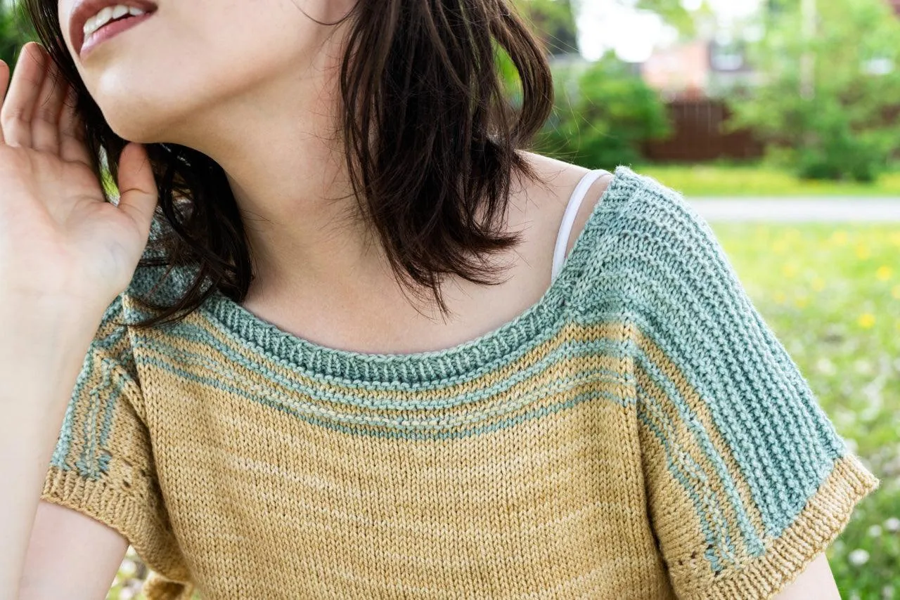 Quebec Cool Tee | Knitting Pattern