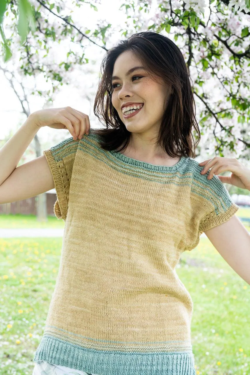 Quebec Cool Tee | Knitting Pattern