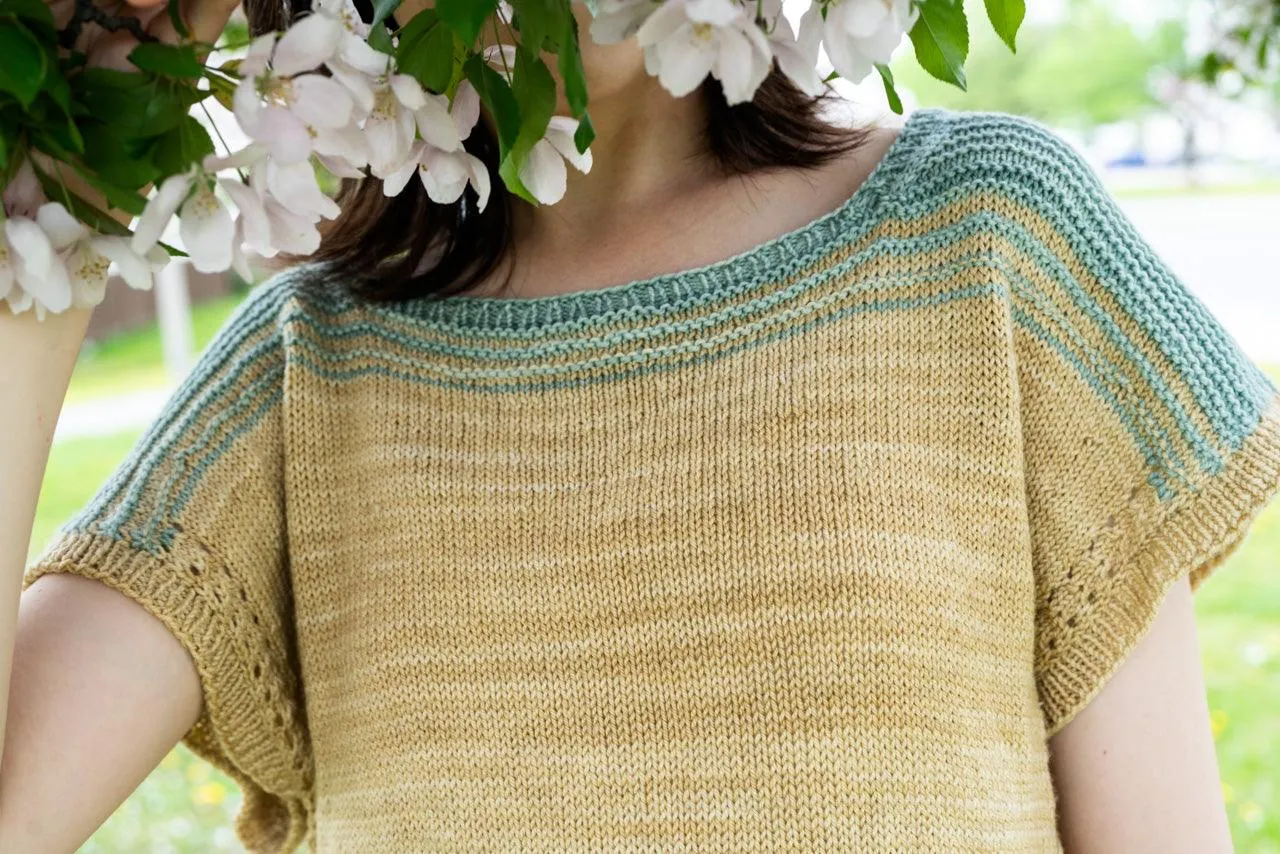 Quebec Cool Tee | Knitting Pattern