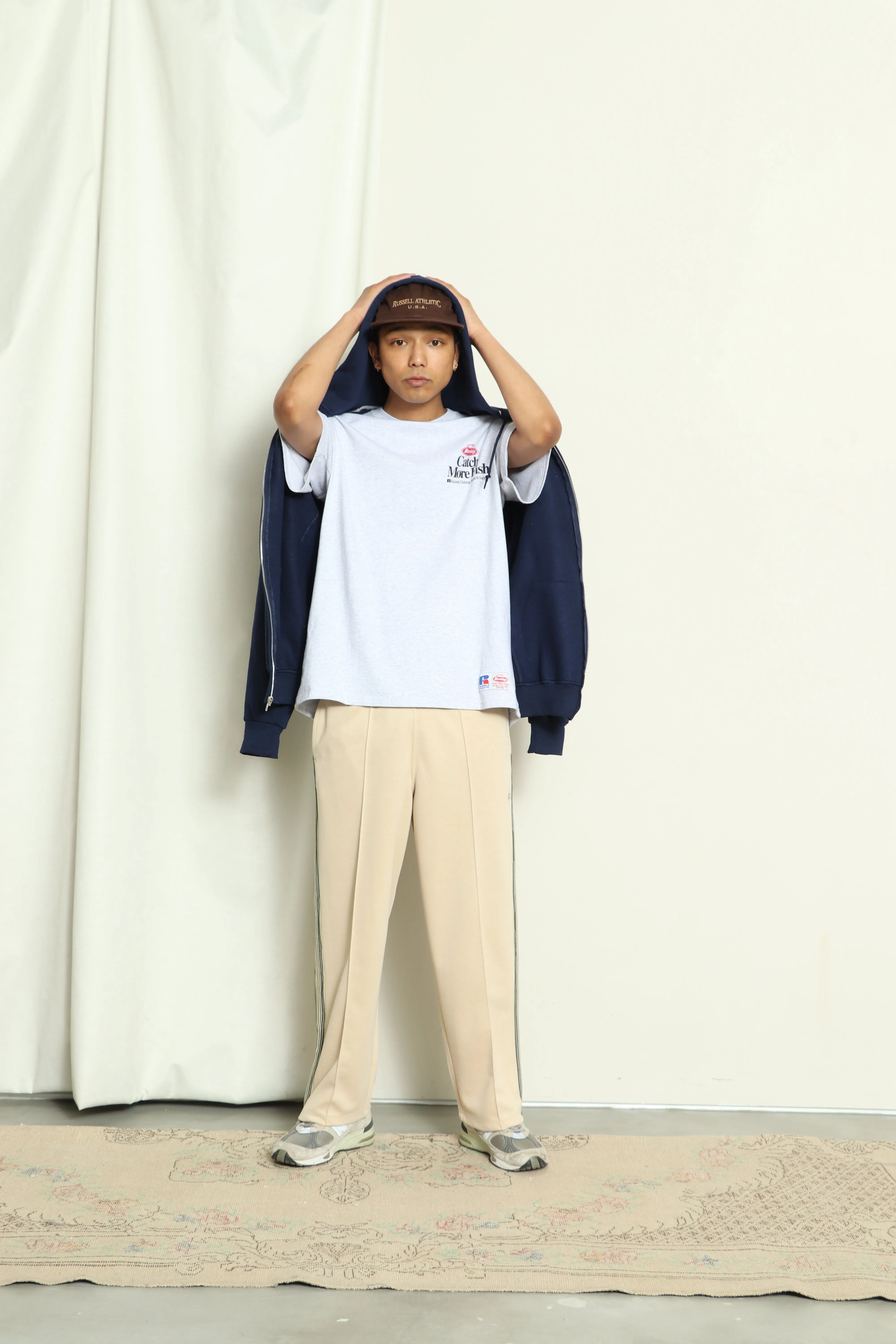 Russell×Berkley® Heavy Cotton Jersey S/S T〈RBK-2401〉RUSSELL ATHLETIC