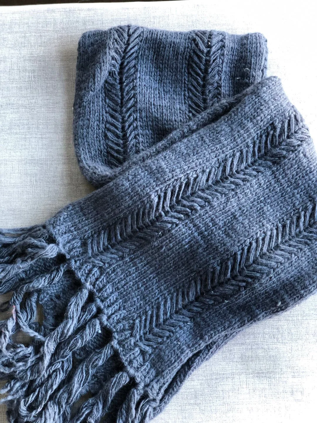 Trenches Sheep Wool Muffler