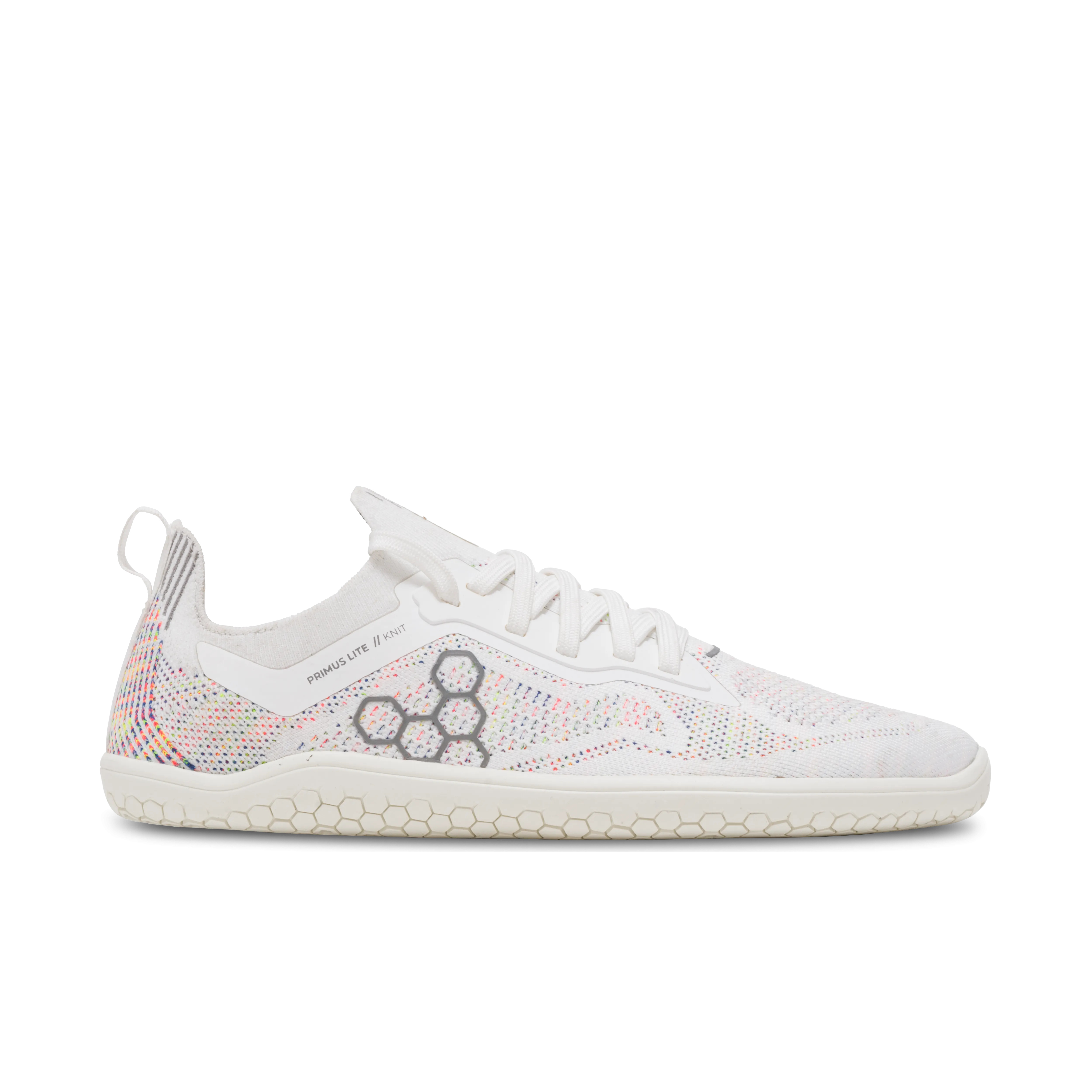 Vivobarefoot Primus Lite Knit Womens – Bright White/Iridescent
